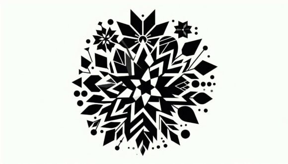Download Geometric Abstract Floral Shapes - Abstract floral shapes Collection