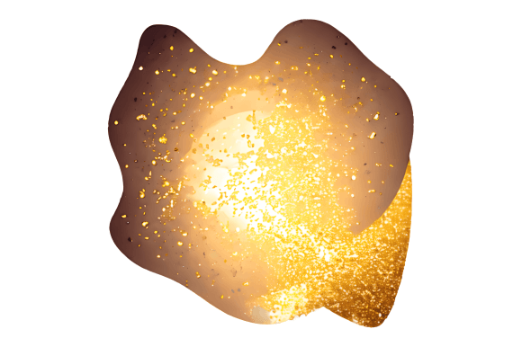 Download Irregular Golden Shape - Premium Resources