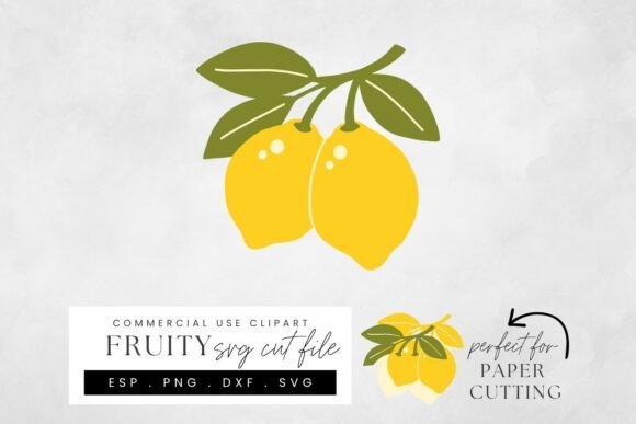 Download Lemon SVG Cut File, Layered Citrus Paper - Lemon svg Collection