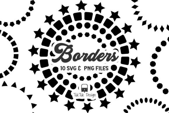 Download Geometric Shape Circle Frame SVG PNG Set - Geometric shape Collection