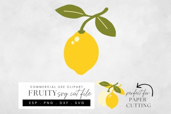 Download Lemon SVG Cut File, Layered Citrus Paper - Premium Resources